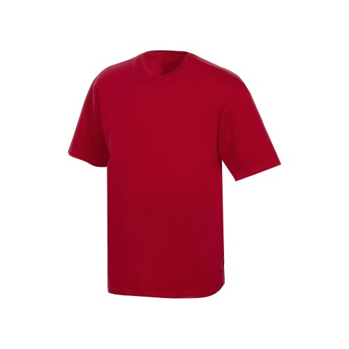 Футболка из френч терри «Warsaw» унисекс 220гр, красный