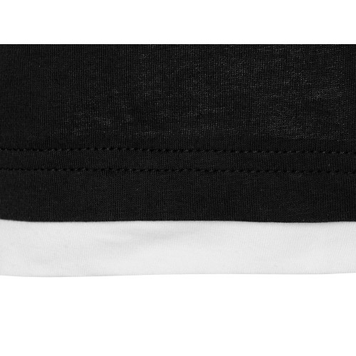 Футболка «Rotterdam» мужская, черный/белый