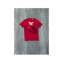 Мужская футболка Heros с коротким рукавом, красный