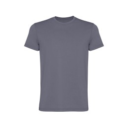 Футболка «Corgi» мужская, серо-голубой выстиранный