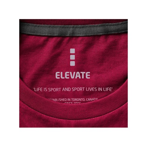 Nanaimo мужская футболка с коротким рукавом, бургунди