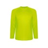 Футболка "Montecarlo " мужская с длинным рукавом, неоновый желтый