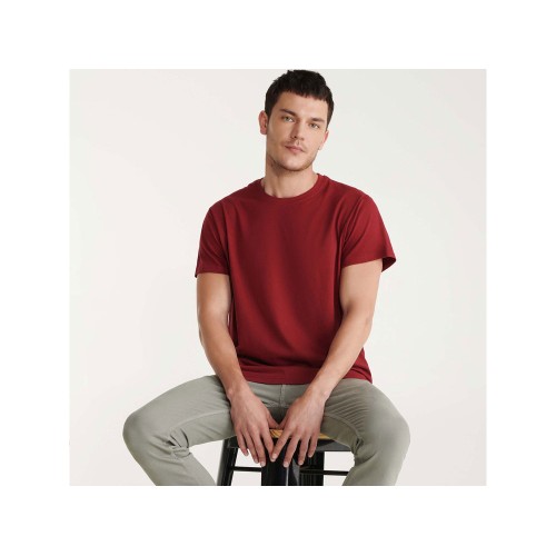 Футболка "Beagle" мужская, гранатовый