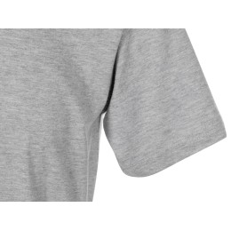 Футболка "Heavy Super Club" мужская с V-образным вырезом, серый меланж