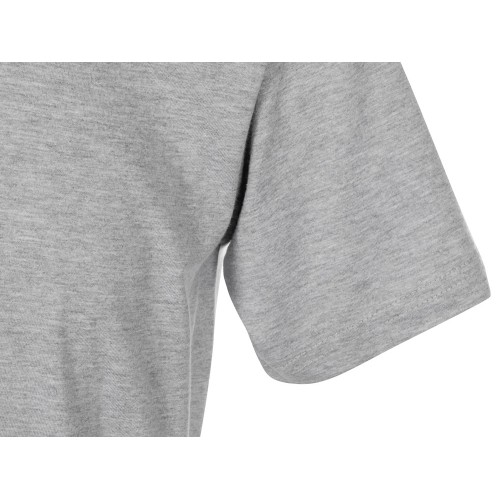 Футболка "Heavy Super Club" мужская с V-образным вырезом, серый меланж