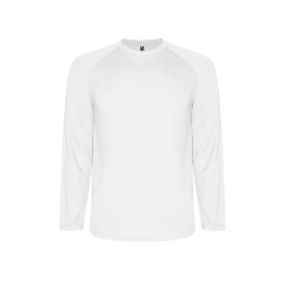 Футболка "Montecarlo " мужская с длинным рукавом, белый