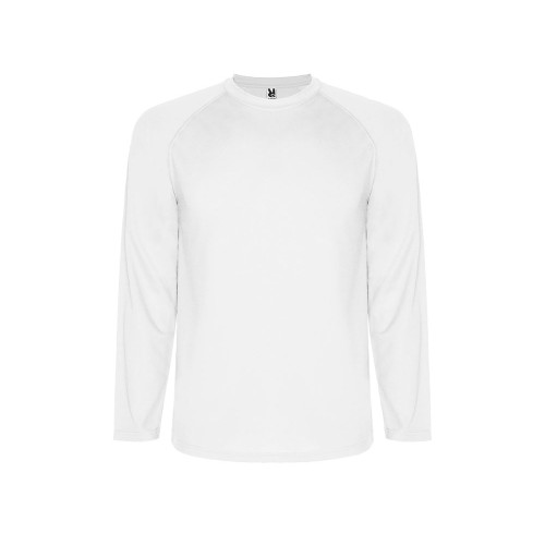 Футболка "Montecarlo " мужская с длинным рукавом, белый
