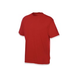 Футболка «Rotterdam» мужская, красный/белый