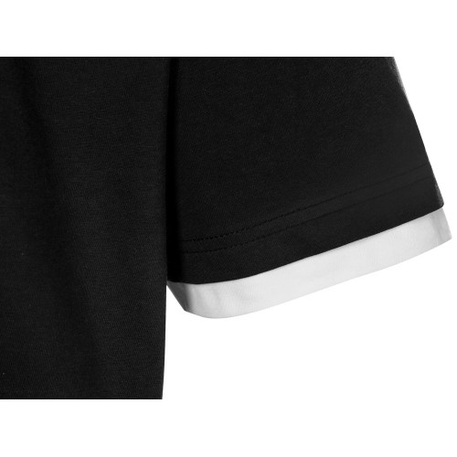 Футболка «Rotterdam» мужская, черный/белый