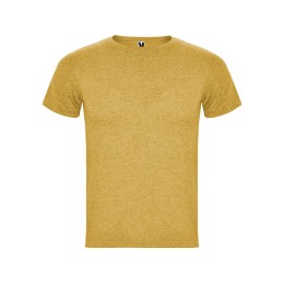 Футболка "Fox" мужская, горчичный меланж