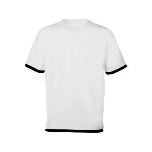 Футболка «Rotterdam» мужская, белый/черный