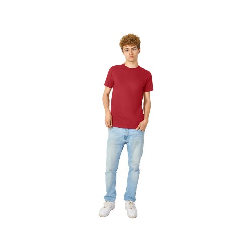 Футболка "Super club" мужская, брусничный