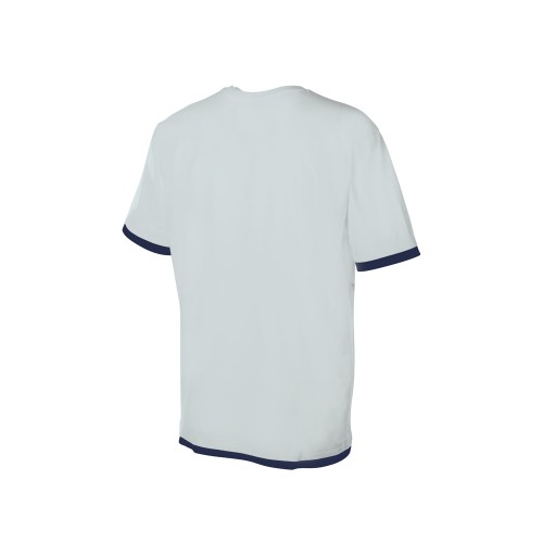 Футболка «Rotterdam» мужская, жемчужный/темно-синий