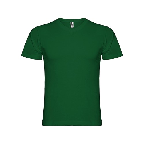 Футболка "Samoyedo" мужская, бутылочный зеленый