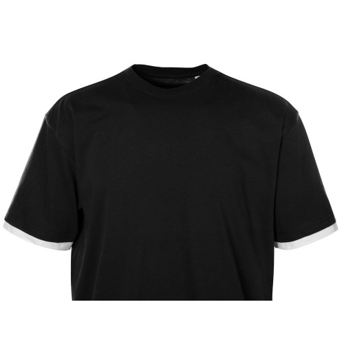 Футболка «Rotterdam» мужская, черный/белый