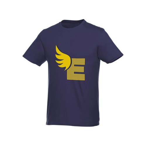 Мужская футболка Heros с коротким рукавом, темно-синий