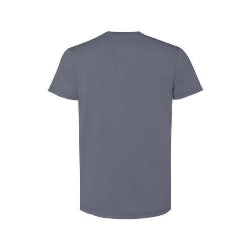 Футболка «Corgi» мужская, серо-голубой выстиранный