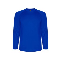 Футболка "Montecarlo " мужская с длинным рукавом, королевский синий