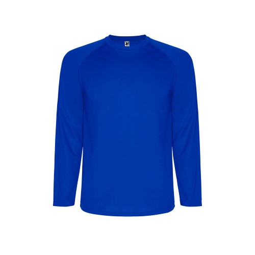 Футболка "Montecarlo " мужская с длинным рукавом, королевский синий
