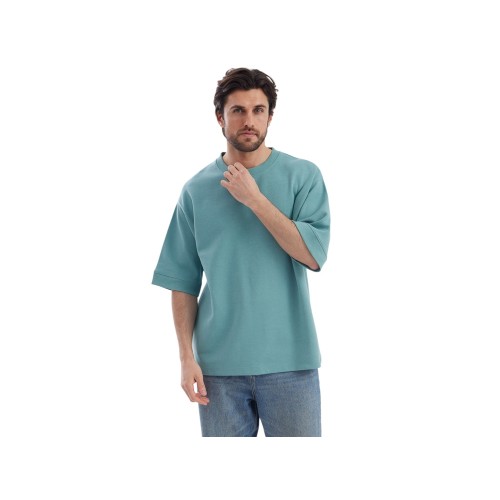 Футболка «Gamma.01» мужская, припыленно-бирюзовый