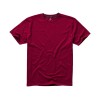 Nanaimo мужская футболка с коротким рукавом, бургунди