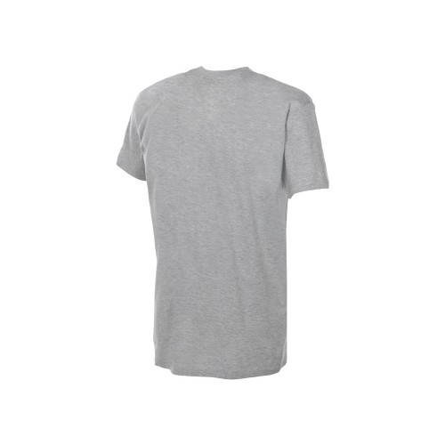 Футболка "Heavy Super Club" мужская с V-образным вырезом, серый меланж