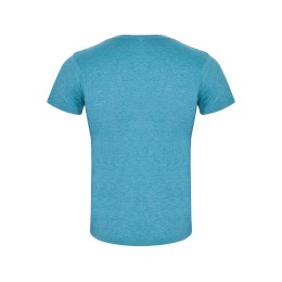 Футболка "Fox" мужская, бирюзовый меланж