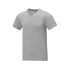 Somoto Мужская футболка с коротким рукавом и V-образным вырезом , серый яркий