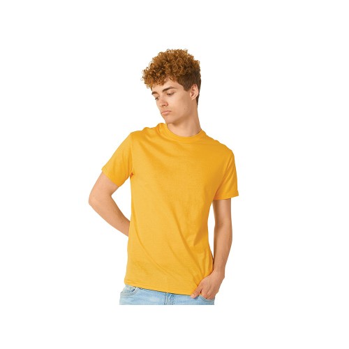 Футболка "Super club" мужская, золотисто-желтый