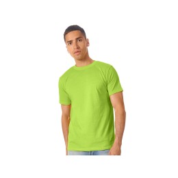 Футболка "Super club" мужская, зеленое яблоко