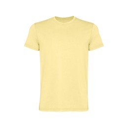 Футболка «Corgi» мужская, солнечно-желтый выстиранный WASHED