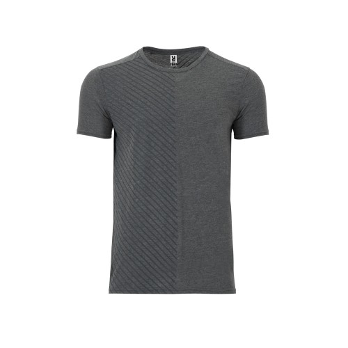 Футболка "Baku" мужская, меланжевый эбеновый