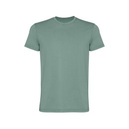 Футболка «Corgi» мужская, сине-зеленый выстиранный