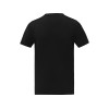 Somoto Мужская футболка с коротким рукавом и V-образным вырезом , черный