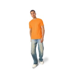 Футболка "Super club" мужская, оранжевый