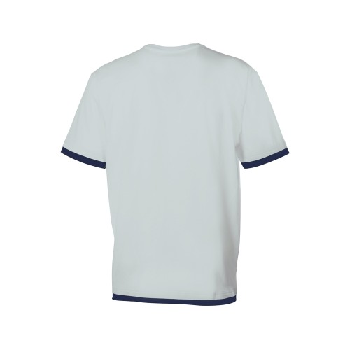 Футболка «Rotterdam» мужская, жемчужный/темно-синий