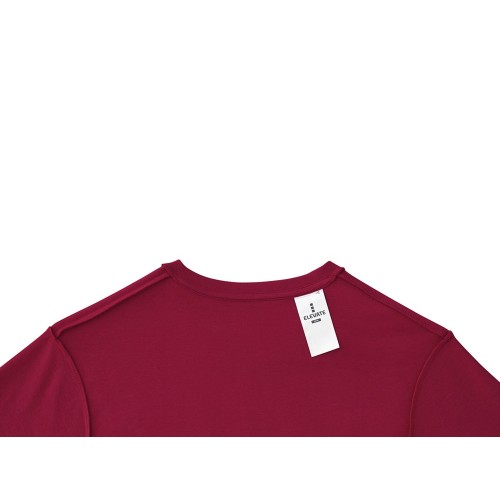 Мужская футболка Heros с коротким рукавом, бургунди