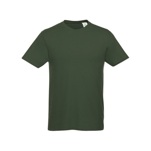 Мужская футболка Heros с коротким рукавом, зеленый армейский