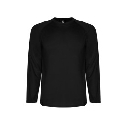 Футболка "Montecarlo " мужская с длинным рукавом, черный