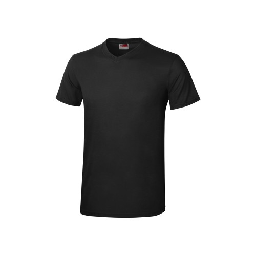Футболка "Heavy Super Club" мужская с V-образным вырезом, черный