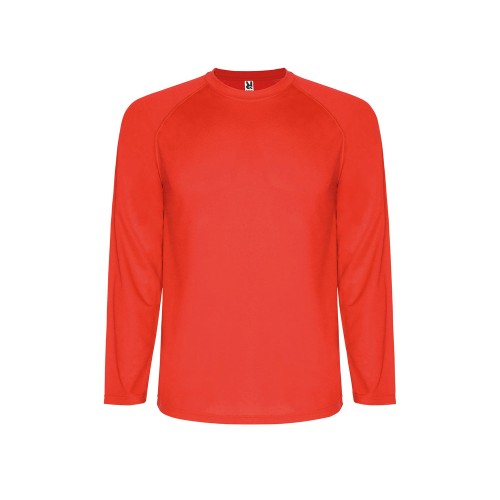 Футболка "Montecarlo " мужская с длинным рукавом, красный