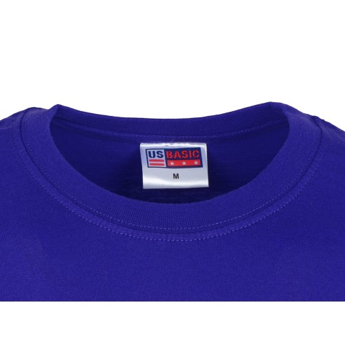 Футболка Club мужская, без боковых швов, классический синий