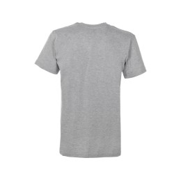 Футболка "Heavy Super Club" мужская с V-образным вырезом, серый меланж