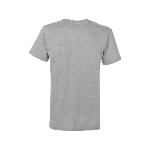 Футболка "Heavy Super Club" мужская с V-образным вырезом, серый меланж