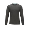 Ponoka мужская футболка из органического хлопка, длинный рукав, storm grey
