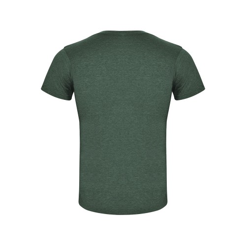 Футболка "Fox" мужская, меланжевый бутылочно-зеленый