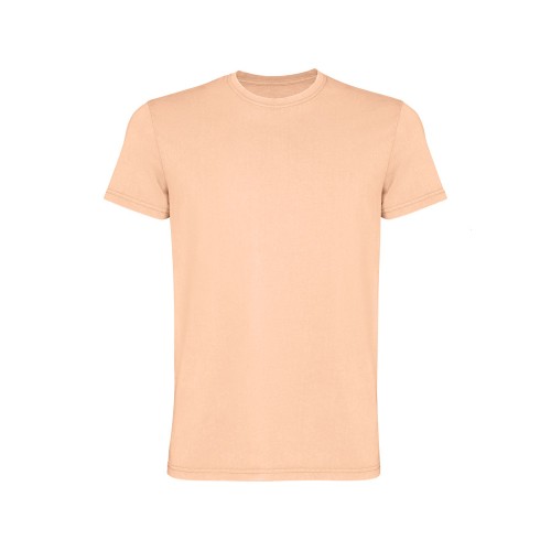 Футболка «Corgi» мужская, светло-абрикосовый выстиранный