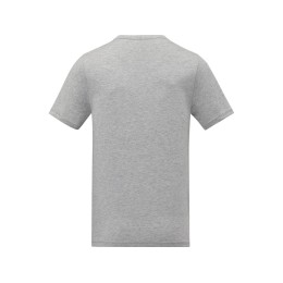 Somoto Мужская футболка с коротким рукавом и V-образным вырезом , серый яркий