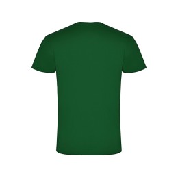 Футболка "Samoyedo" мужская, бутылочный зеленый