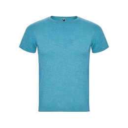 Футболка "Fox" мужская, бирюзовый меланж
